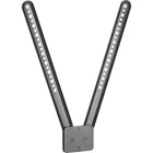 Logitech - Support de télévieur pour la barre Rally, la barre Rally Mini et la caméra Rally-Dans les pièces où une position de montage élevée est suggérée, l'adaptateur inclinable de barre vidéo de 10 degree offre une vue à l'échelle de la pièce avec le bon angle pour les vidéoconférences.
