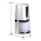 Total Chef - Urne à café de 24 tasses, percolateur électrique, distributeur automatique de boissons chaudes - 1,5 gallon - argent-Un plateau d'égouttement amovible protège votre plan de travail des éclaboussures 