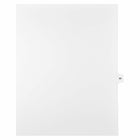 Mark Maker – Onglets séparateurs juridiques blancs, 1/15 onglets, format lettre, sans trous, numéro 99, 25/paquet-Onglets séparateurs blancs, 1/15 onglets