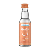 SodaStream - Bubly Drops - Pêche-Une bouteille de bubly drops de 40 ml donne environ 12 L.* * d'eau pétillante bubly.