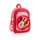 Heys - Disney Sac à dos - Minnie Mouse-Légers et spacieux, ils ont des poches latérales imprimées et une étiquette de nom que les enfants peuvent personnaliser, ce qui les rend idéaux pour un usage quotidien, les voyages ou la rentrée scolaire