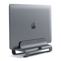 Satechi – Support vertical pour portatif, aluminium, gris cosmique-Le support vertical universel en aluminium pour ordinateur portatif Satechi tient votre ordinateur portable dans une position verticale pour maximiser l'espace précieux de votre bureau ou de votre table.