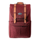 TruBlue – Sac à dos de tous les jours Patriot, algonquin (36958)-Comprend de luxueuses courroies en cuir fendu et une poignée en cuir doublée de feutre.