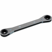 Gray Tools – Clé polygonale plate à cliquet 12 pans, pointe de 1 x 1 1/16 po, fini miroir chromé-Taille : 1 x 1 1/16 po