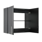 Prepac - Placard mural Elite de 32 po, noir (BEW-3230)-Une tablette réglable