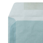 JAM Paper - Enveloppes format livret en papier vélin translucide, 9 x 12 po, bleu océan, 25 par paquet-Ouverture : livret