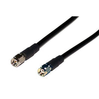 Turmode – Câble pour antenne de réseau sans fil WF6013 de 6 pi, 4,3 x 0,4 x 4,3 po, noir-Câble LMR100 de 6 pi SMA mâle vers SMA-RP mâle