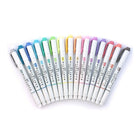 Zebra – Surligneur double pointe style stylo Mildliner, jaune doux-Résistant au transpercement
