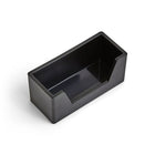 Porte-cartes professionnelles TRU RED, noir-Fabriqué dans un plastique au fini noir mat. Utilisez-le seul ou combinez-le avec d’autres accessoires assortis.