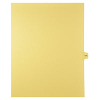 Markmaker - 25 tabs/PQT,5 PQT/Boite, Intercalaires imprimes Legal, Chamois, 1/15th coupe| format lettre, sans trous, Numero 174-Intercalaires imprimes Legal