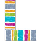 TREND enterprises Inc. Bordures à rayures aux traits audacieux, Harmonie de couleurs, 7 x 99 cm, paquet de 11-Coupe droite