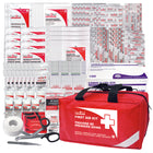 First Aid Central - Trousse de premiers soins règlementaire CSA - Type 2 - De Base - Grande - Nylon-Emballée dans un sac en nylon de qualité avec logo bilingue de trousse de premiers soins.