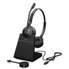 Jabra - Micro-casque stéréo Engage 55 MS-Microphone antibruit professionnel avancé