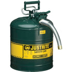 JustriteMD – Bidon de sécurité AccuFlowMC de type II, 1 x 11 1/2 x 18 po, vert-Le mécanisme de déclenchement Safe-SqueezeMD exclusif d’AccuflowMC offre un débit régulier et un versement précis