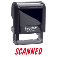 Trodat - Timbre autoencreur Printy sans incidence sur le climat 4911 - "SCANNED"-Timbre de qualité supérieure avec encre non toxique à base d'eau  