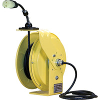 Lind Equipment – Enrouleurs de câble robustes LE9000, Quad-Box, 20 A, cordon de 30 pi-Construction étanche en acier robuste, indice de résistance aux intempéries NEMA4