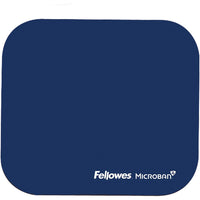 Fellowes - Tapis de souris Microban, bleu-Pour les souris optiques et à boule  