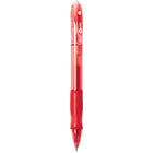 BIC - Stylos Gelocity à encre gel à pointe rétractable - 0,7 mm - rouge -  Paquet de 4-Encre gel éclatante et qui coule bien pour l'écriture sans effort