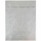  JAM Paper - Enveloppes pour catalogue à extrémité ouverte - indéchirables - Tyvek - 11 -5 x 14 -5 - argent - paquet de 10-Enveloppes à extrémité ouverte en Tyvek argenté