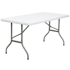 Flash Furniture – Table pliante de 60 po, granite blanc (DADYCZ152)-Table commerciale prête à l'emploi