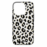 Kate Spade - Étui de protection avec MagSafe pour iPhone 15 Pro - City Leopard Black-Conçu pour être utilisé avec les accessoires MagSafe d'Apple