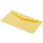 JAM Paper Enveloppes à ouverture au sommet avec fermeture collée, 3 5/8 x 6 1/2 po, jaune canari, paquet de 1000-Fermeture : Collée