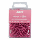 JAM PAPER - Colore norme 1" Trombones, Rose, 2 Paquets de 100-Couleur rose