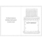 Millbrook Studios – Cartes de souhaits et enveloppes, Happy Birthday, 5 3/8 x 7 3/4 po, 18/paquet (06213)-Cartes de souhaits de qualité comparable à celles qu’on retrouve dans un magasin spécialisé