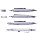 Stylo Bille Troika Construction Liliput - Titanium-Règle en centimètres et en pouces