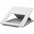Fellowes - Support pour ordinateur portable Breyta - Blanc-12 ajustements de la hauteur avec un système unique à l’avant qui permet d’augmenter la hauteur pour un confort visuel ergonomique.
