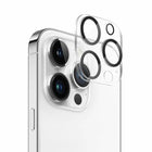 Blu Element - Protège-objectif pour iPhone 15 Pro/15 Pro Max-Transmittance de lumière de 99,99 % : Revêtement ultra-transparent pour des images de haute qualité