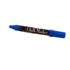 JAM Paper Marqueurs de craie effaçables à pointe large, Bleu, 2/paquet (526482BUa)-Pointe de marqueur : Point large (6mm)
