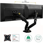 Double moniteur support de bureau Heavy Duty pour les écrans et moniteurs 17 - 27 po de North Bayou - F160-Compatibilité: 17 à 27 po