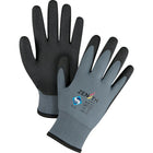 Zenith Safety - Gants Zx-30° De Première Qualité À Paume Enduite De Mousse De Pvc Et Doublés D'Acrylique, Grand/9, paquet de 12-Revêtement PVC