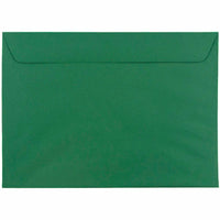 JAM Paper - Enveloppes pour livret - 9" x 12" - Vert foncé - Paquet de 250-Couleur : vert foncé.