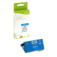 fuzion - HP 902XLC (902XL) Cartouche D'Encre Remanufacturée - Haut Rendement - Cyan-Couleur d'encre: Cyan