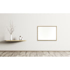 Gry Mattr 18 po x 24 po  Tableau effacable à sec-Cadre de style toile moderne qui s'intègre dans n'importe quel décor de maison ou de bureau