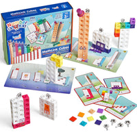 Hand2Mind - Numberblocks Ensemble d'activités MathLink® Cubes 11-20-numberblocks comme on le voit à la télévision : Série télévisée amicale Numberblocks, une émission primée de la BBC, donne vie à l'apprentissage des mathématiques avec Numberblocks MathLink Cubes !