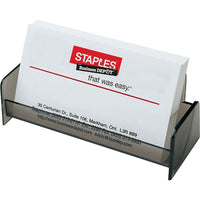Staples - Porte cartes d'affaires, fumé-Affichez vos cartes de visite bien en vue