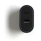 NXT Technologies - Chargeur de téléphone universel à 1 port USB, noir-Chargeur mural avec fiche pliante CA pratique