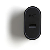 NXT Technologies - Chargeur de téléphone universel à 1 port USB, noir-Chargeur mural avec fiche pliante CA pratique
