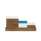 Ensemble de rangement pour bureau bois,bleu,blanc-3
