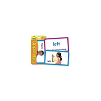 Trend Enterprises Opposites Pocket Flash Cards, Grades Kindergarten - 2-Les cartes montrent les contraires. Mots communs et photos sur les fronts ; mot et son utilisation sur le dos.