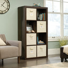 Sauder Stow-away 8 Cube Organisateur - 57.87" H - Finition Smoked Oak (421547)-Garantie Fabricant Limitée de 5 Ans