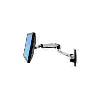 Ergotron Bras à longue extension LX 45-243-026 pour écran ACL, fixation murale, jusquâ€à 24 po-Capacité maximale : Jusqu’à 7 à 20 lb