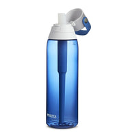 Bouteille d'eau filtrante Brita Premium avec filtre, sans BPA, saphir, 768 ml-Bouteille filtrante de 768 ml : Teille de filtration d'eau rigide avec un filtre à bouteille standard