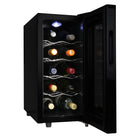 Koolatron - Cellier à vin thermoélectrique pour 10 bouteilles - Noir-Forme compacte s'adapte facilement sur un comptoir ou un bar à la maison