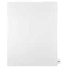 Mark Maker – Onglets séparateurs juridiques blancs, 1/15 onglets, format lettre, sans trous, numéro 120, 25/paquet-Onglets séparateurs blancs, 1/15 onglets