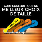 Duracell - Piles pour appareils auditifs - format 13 (orange) - Paquet de 8-Installation Facile - Conçues avec une languette extra-longue, les piles Duracell pour appareils auditifs sont certifiées être faciles à utiliser par la Société de l’arthrite, testés et éprouvés pour la facilitation des tâches quotidiennes