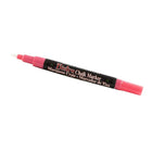 JAM Paper Marqueurs de craie effaçables à pointe fine, Rose corail, 2 / paquet (526482CPa)-Pointe de marqueur : Point fine (3mm)